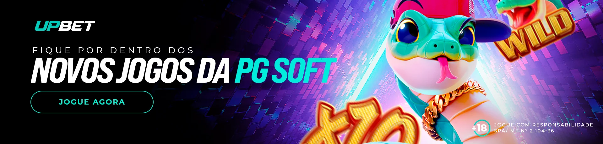 Descubra os novos e emocionantes jogos de slot da PG Soft disponíveis na UpBet.